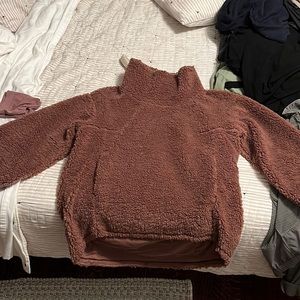 Lululemon cowl neck fleece